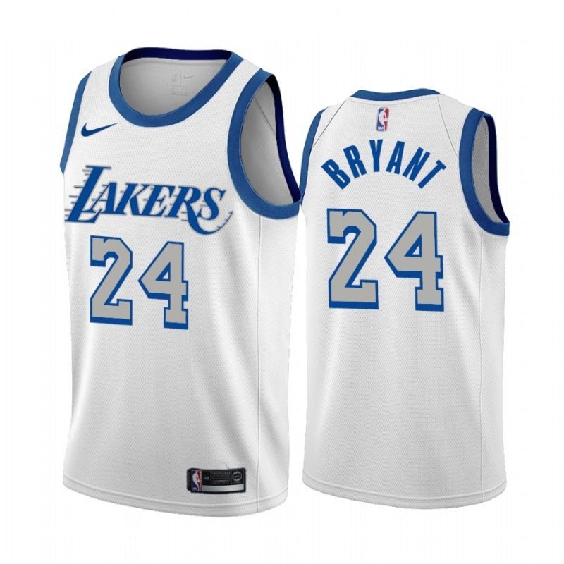 Men Los Angeles Lakers #24 Bryant White Game Nike 2021 NBA Jersey->los angeles lakers->NBA Jersey